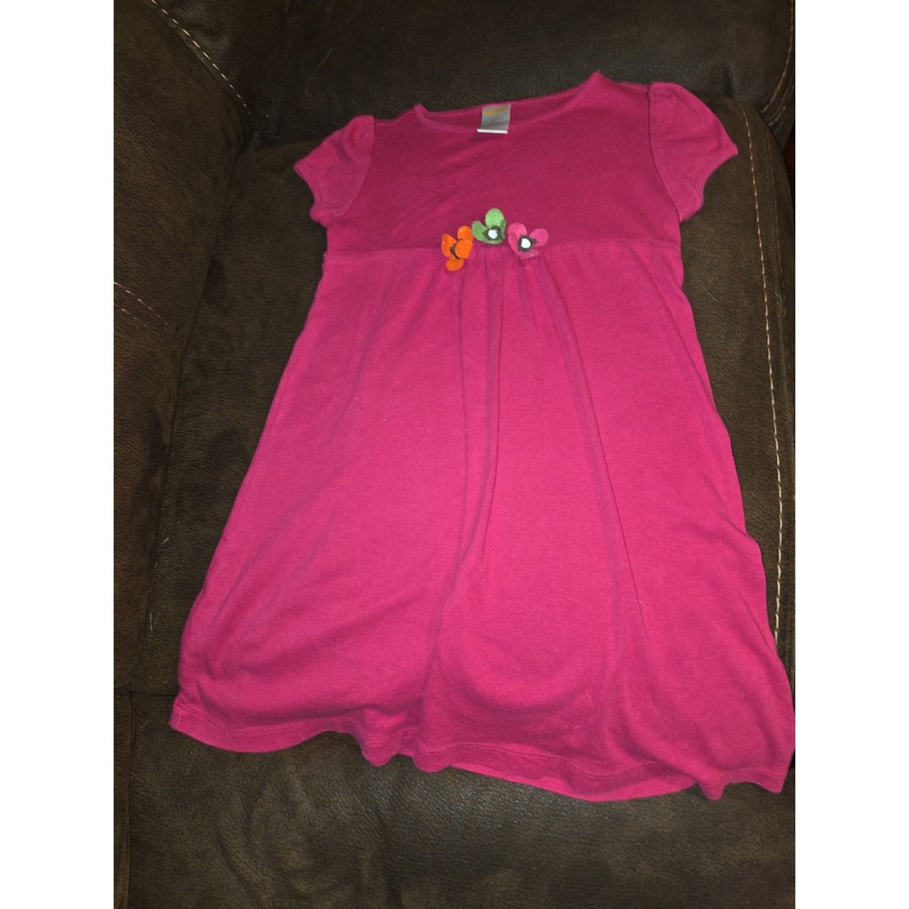 Gymboree outlet exclusive fall homecoming pink floral dress size 5